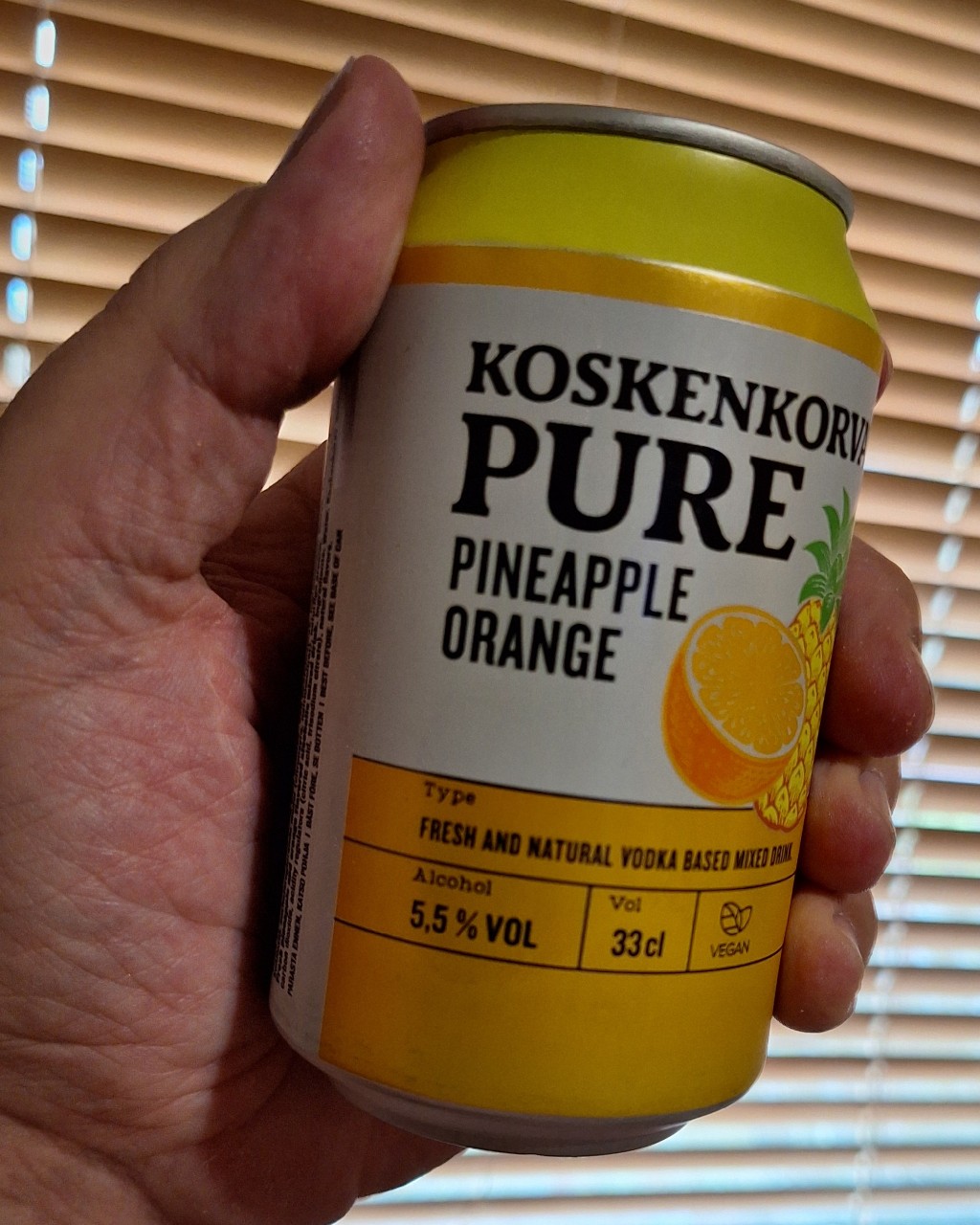 Koskenkorva Pure Pineapple Orange, Finland