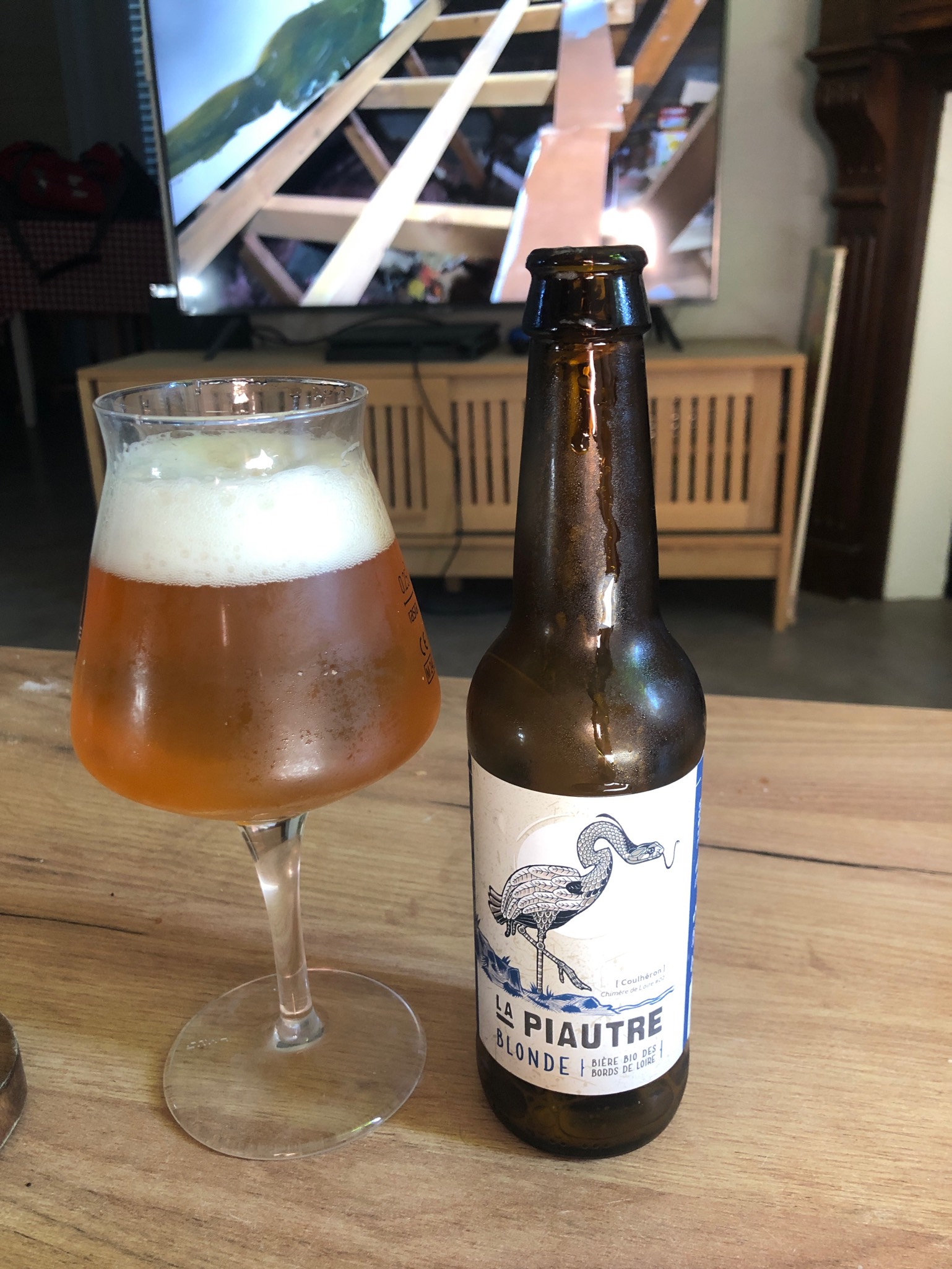 La Piautre Blonde Bio, La Piautre - La Fabrique Des Bières D'Anjou