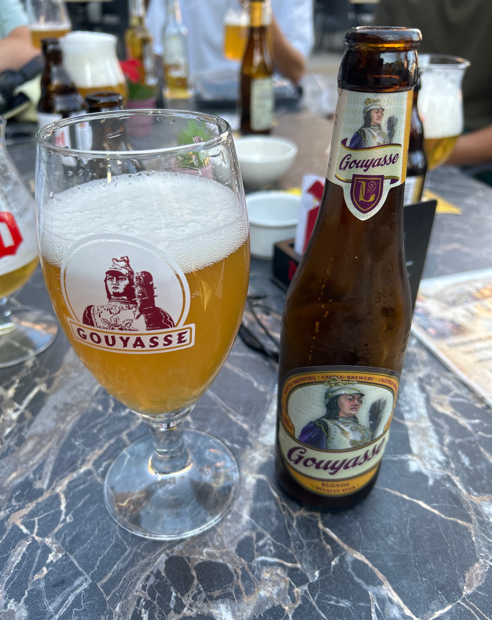 Gouyasse Blonde, Belgium