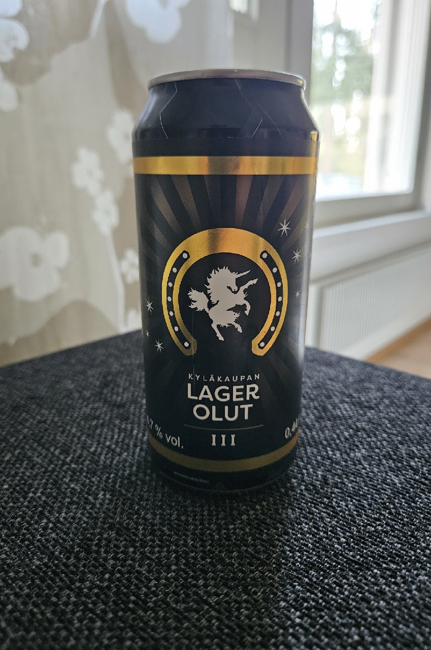 Kyläkaupan Lager Olut III, Finland