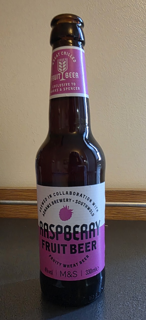 raspberry fruit beer, England