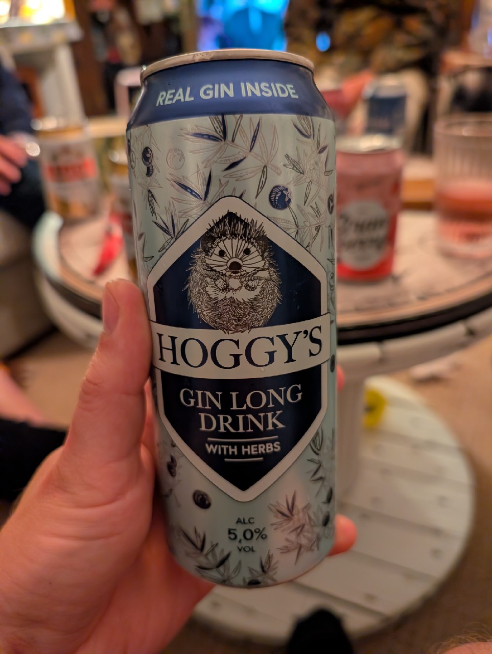 Hoggy's Gin Long Drink with Herbs, Estonia