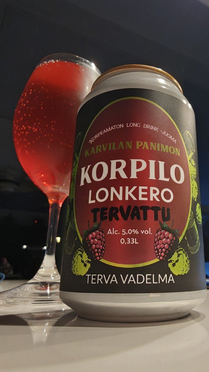 Korpilo Lonkero Tervattu Terva Vadelma, Finland