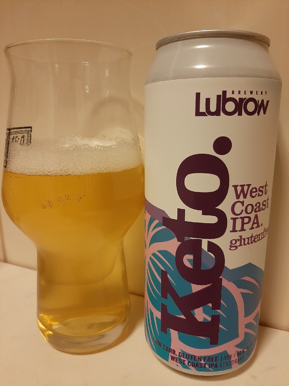 Keto West Coast IPA, Lubrow