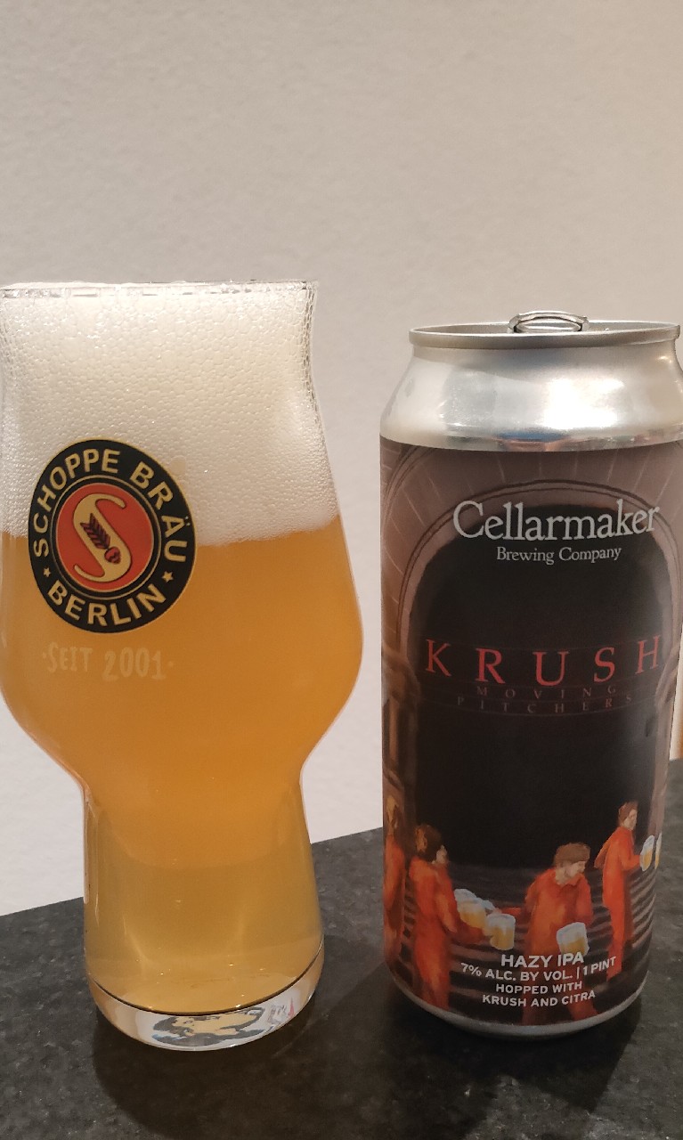 Krush Moving Pictures, Cellarmaker Brewing Company