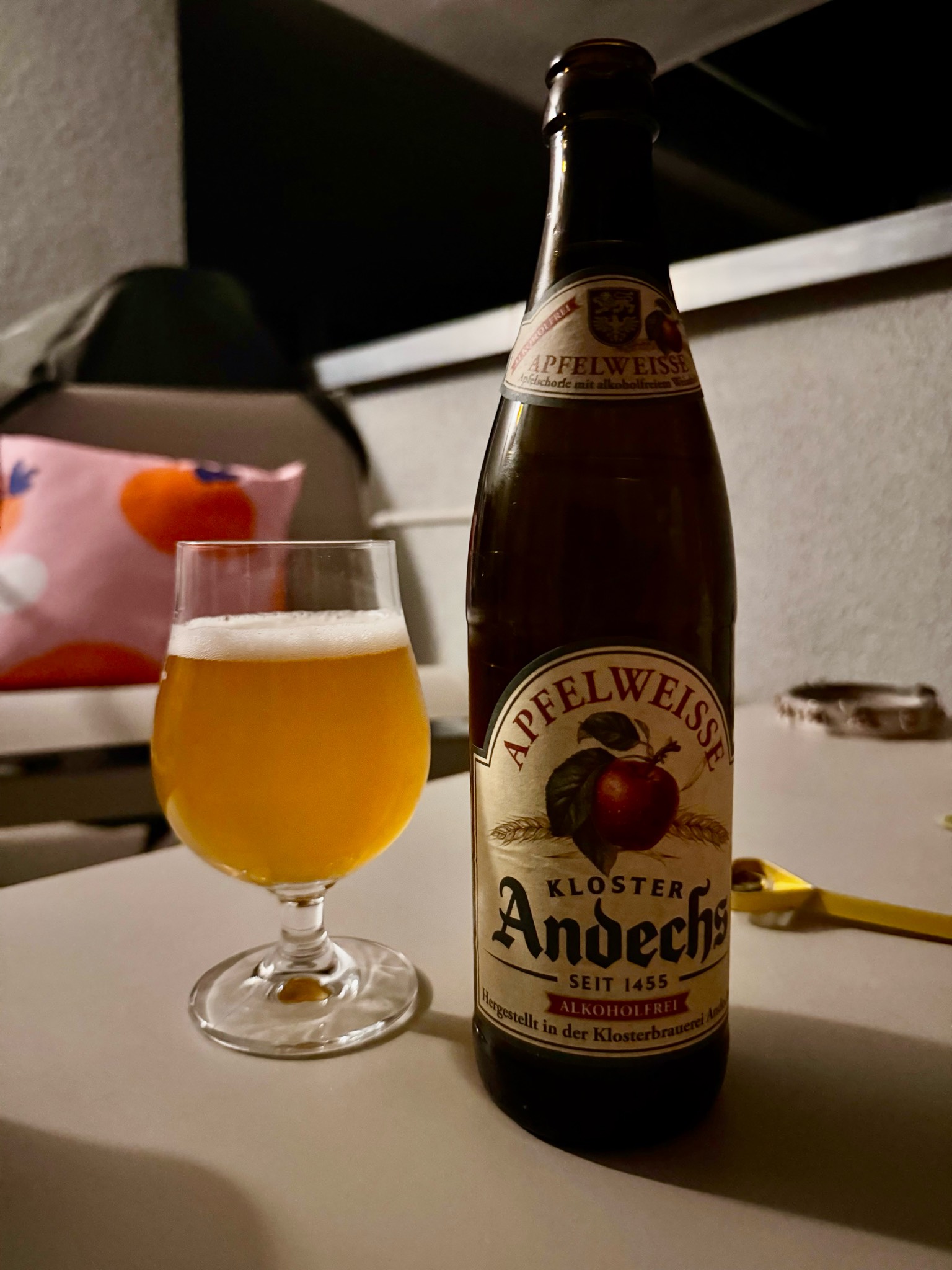 Kloster Andechs Apfelweisse Alkoholfrei, Germany
