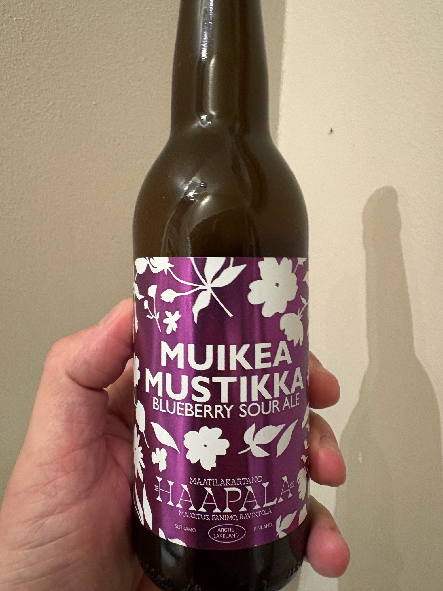Muikea Mustikka, Finland