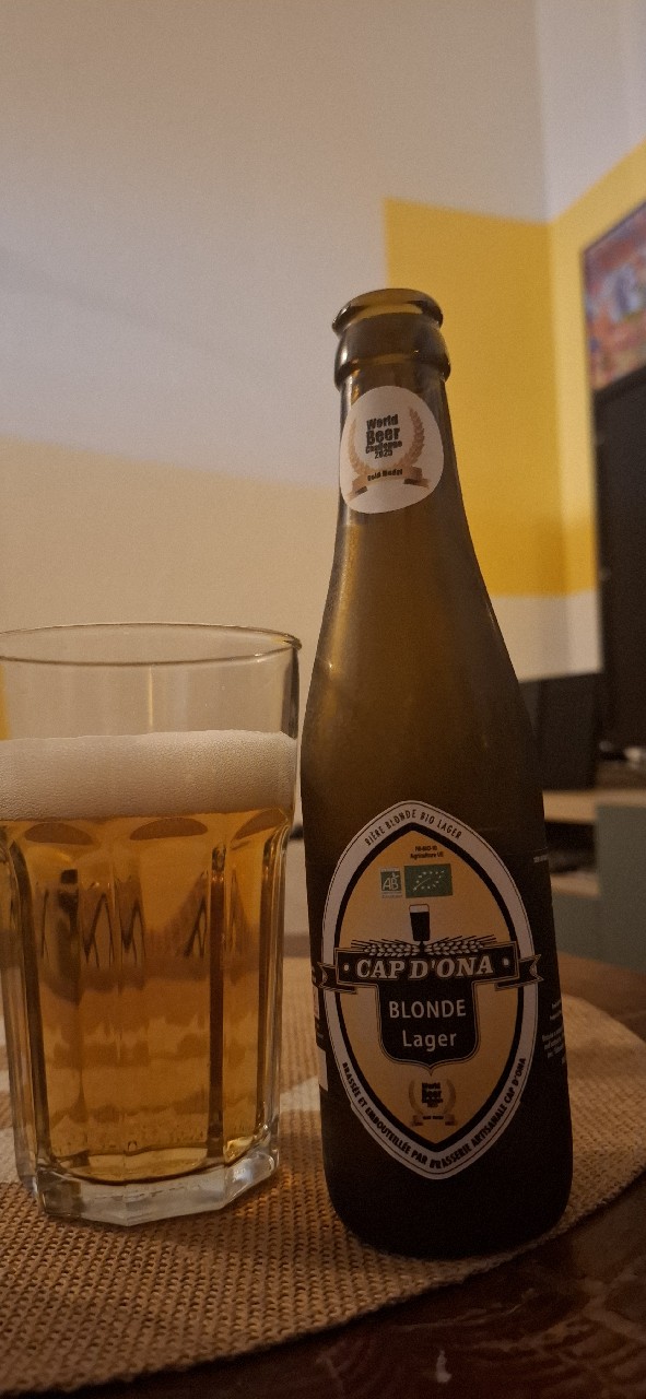 Cap d'Ona Blonde Lager, France
