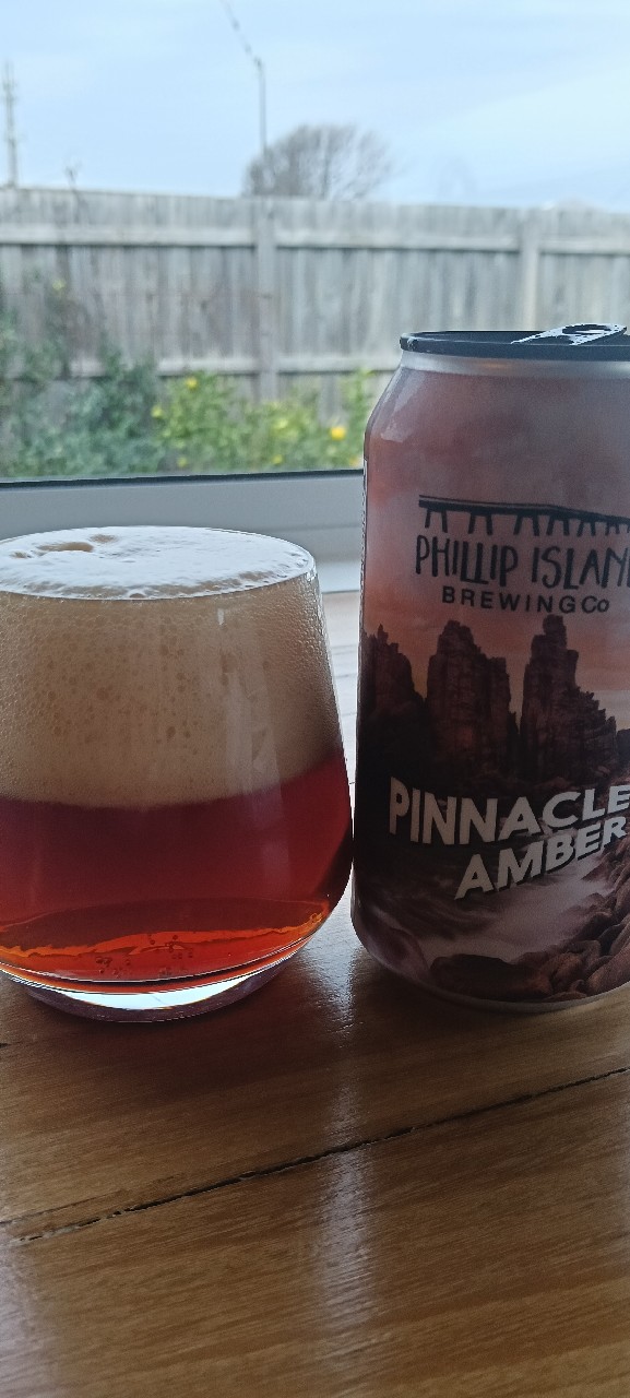 Pinnacle Amber, Phillip Island Brewing co