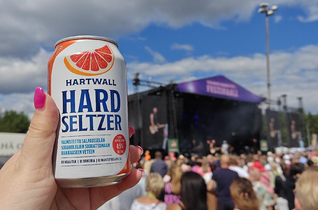 Hard Seltzer Veriappelsiini, Finland