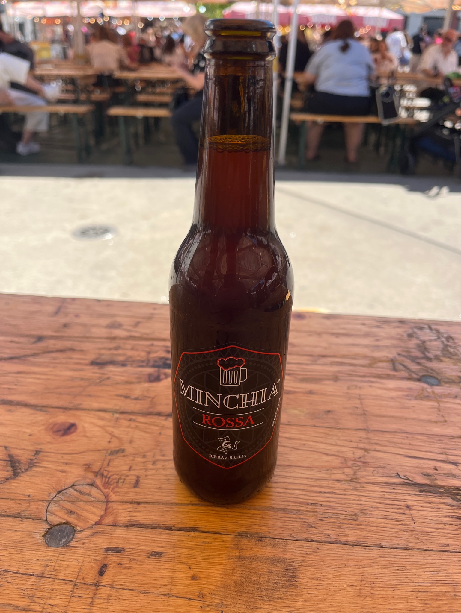 Minchia Rossa, Birra Sikania