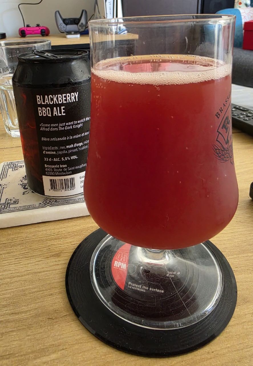 Blackberry BBQ Ale, France
