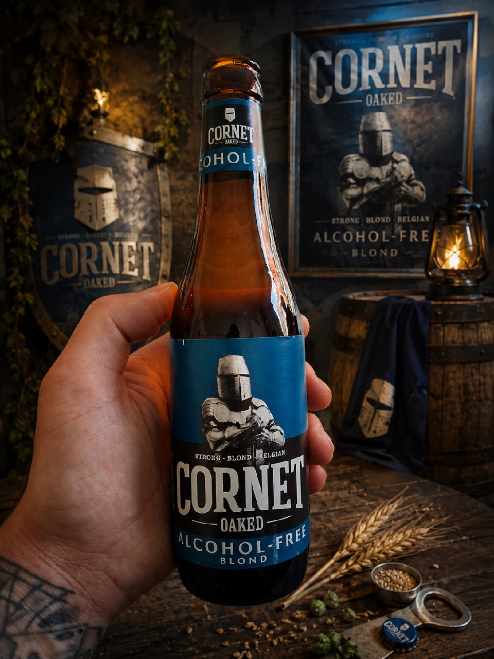 Cornet Oaked Alcohol-Free, Belgium