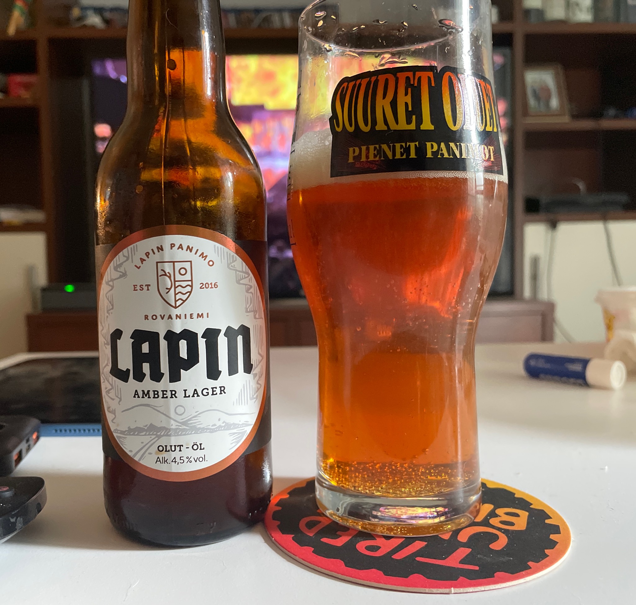 Lapin Amber Lager, Finland