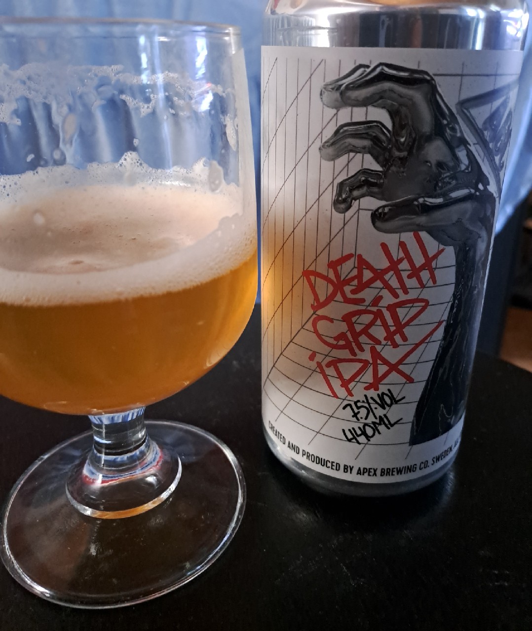 Death Grip IPA, Sweden