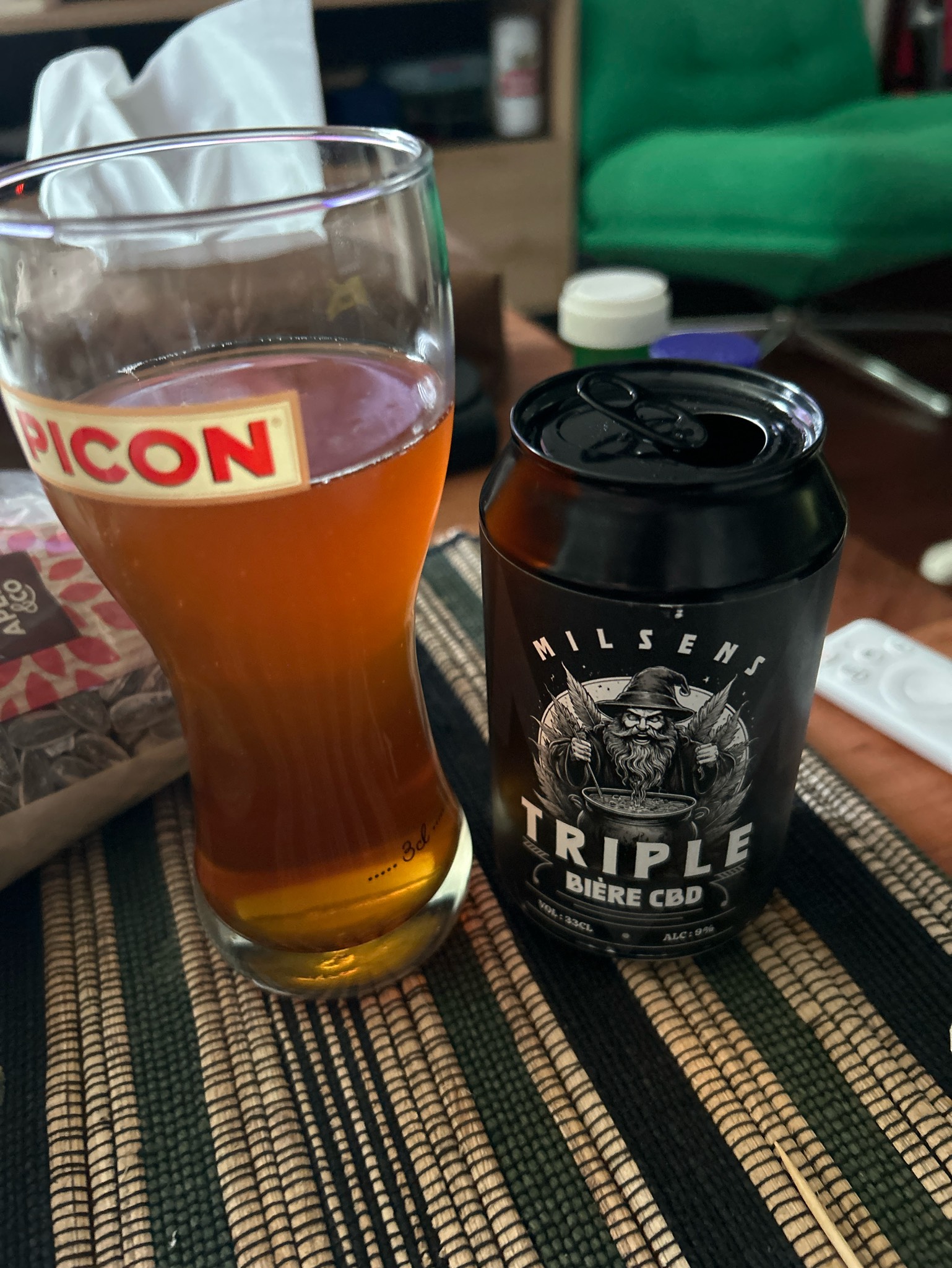 Milsens Triple Bière CBD, France