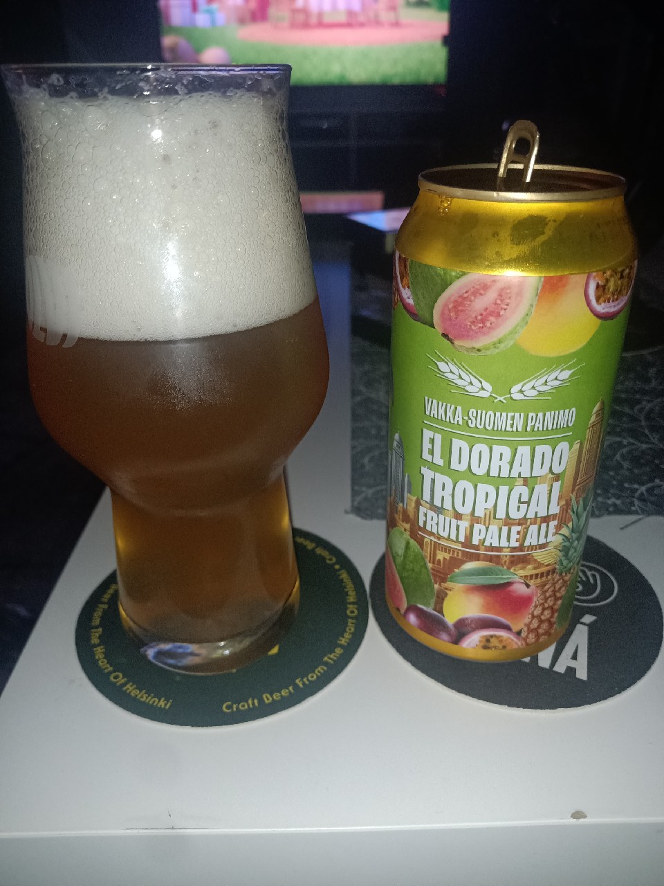 El Dorado Tropical Fruit Pale Ale, Finland