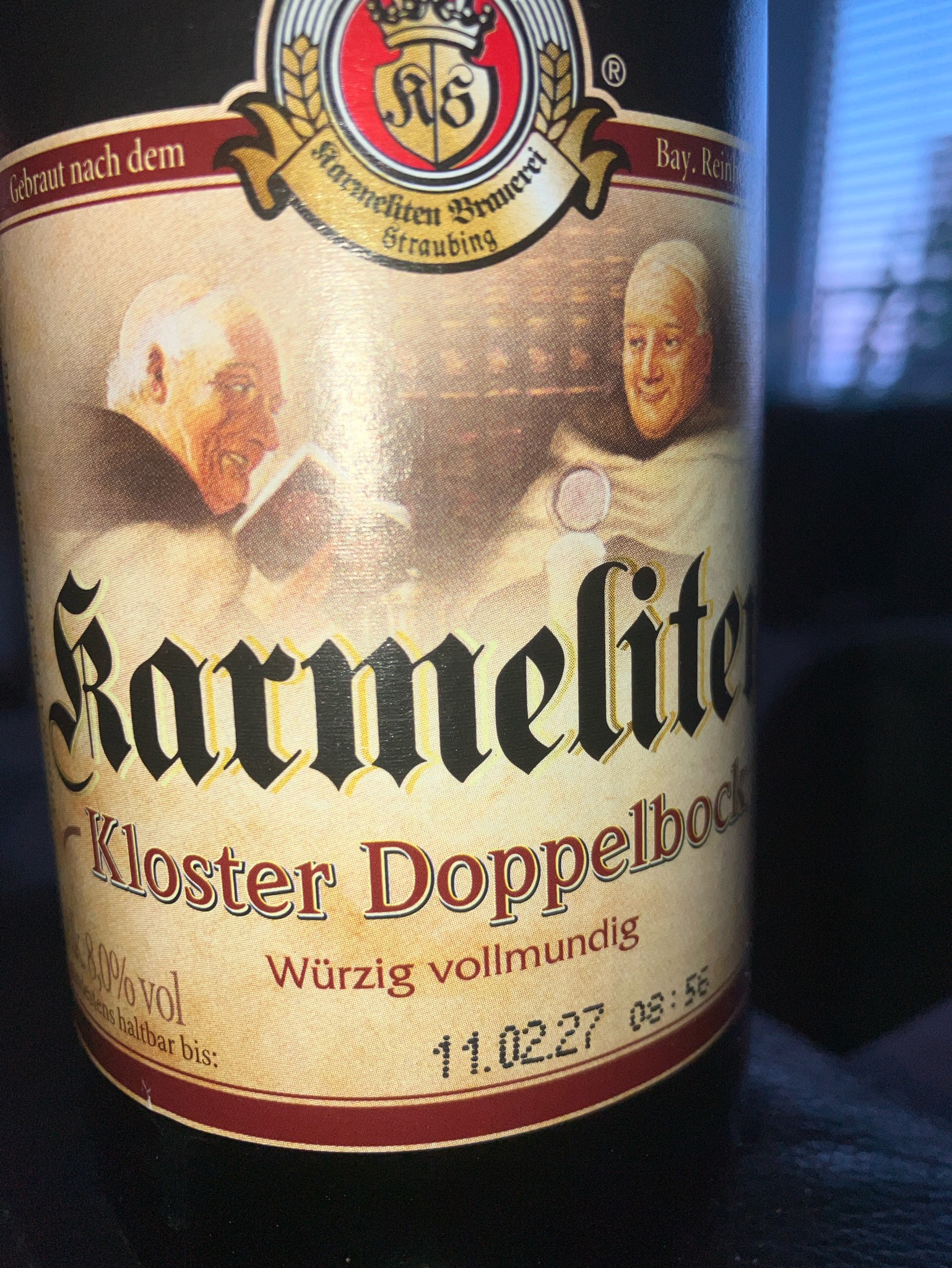Karmeliten Kloster Doppelbock, Karmeliten Brauerei Straubing