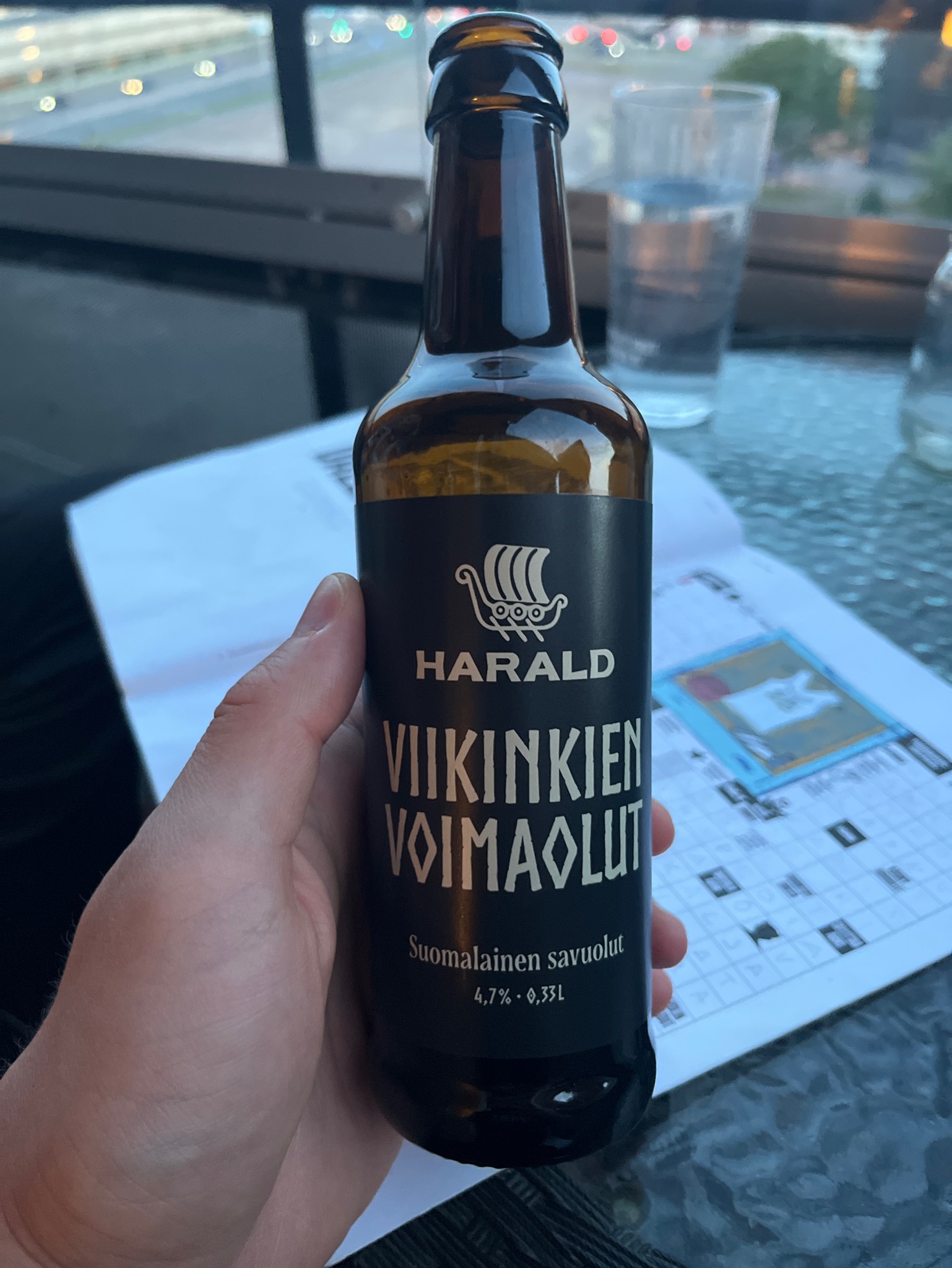 Viikinkien Voimaolut Harald — Suomalainen Savuolut, Finland