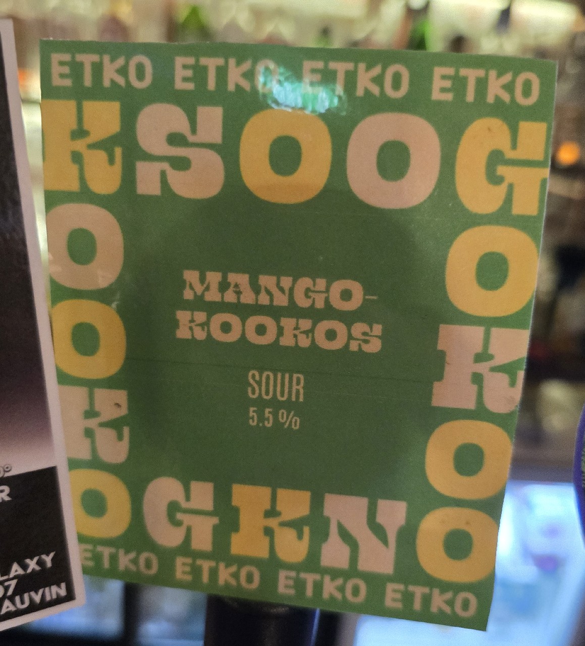 Mango-Kookos Sour, Etko Brewing