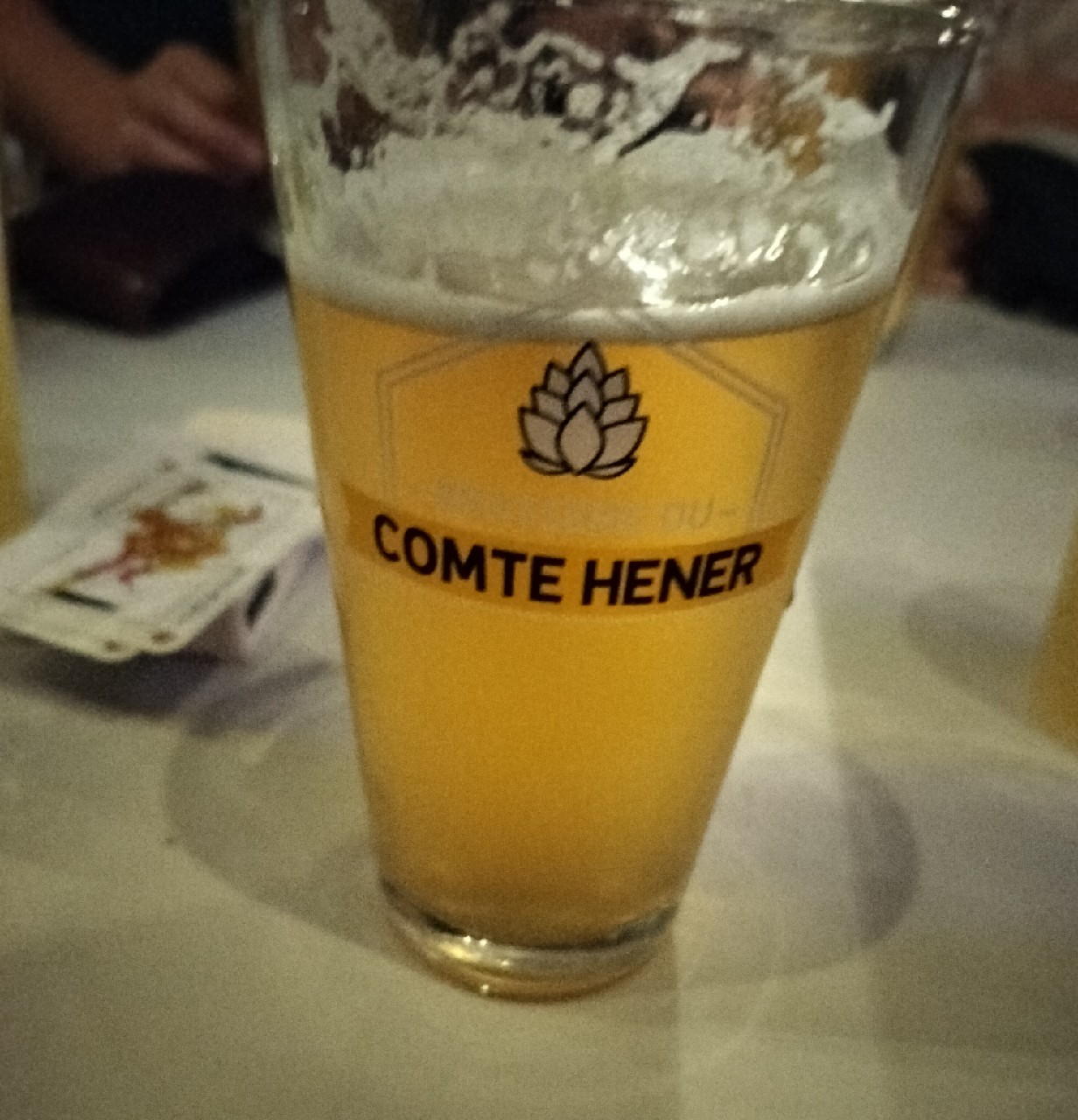L'éténdue, Brasserie du comte Hener