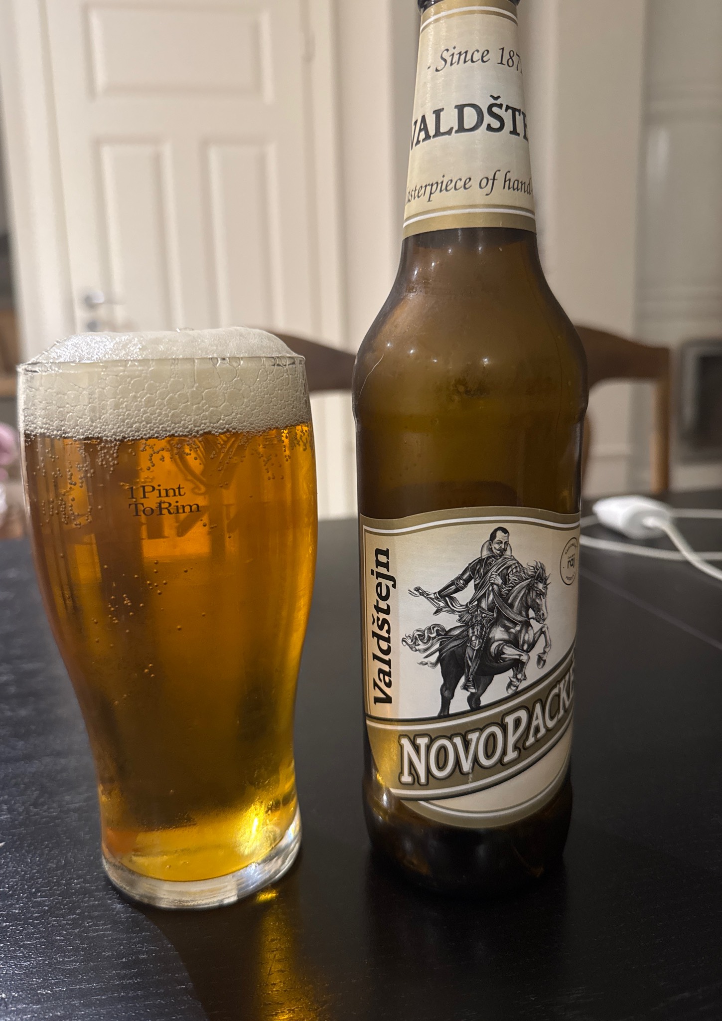 Novopacké Pivo 16° Valdštejn, Pivovar Nová Paka
