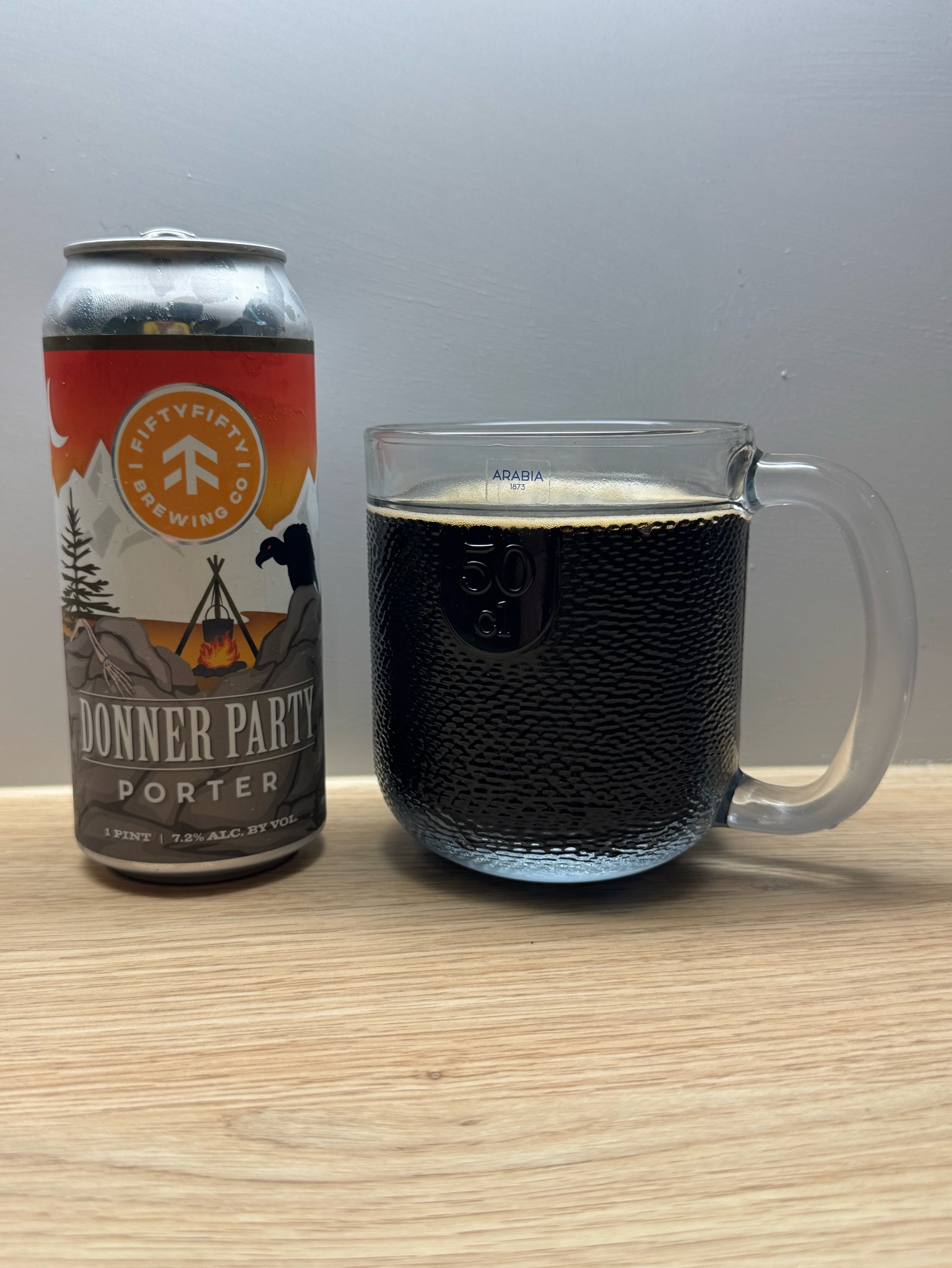 Donner Party Porter, FiftyFifty Brewing Company