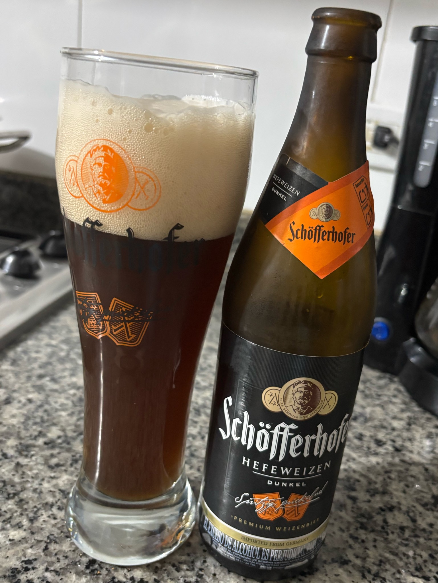 Schöfferhofer Hefeweizen dunkel, Germany