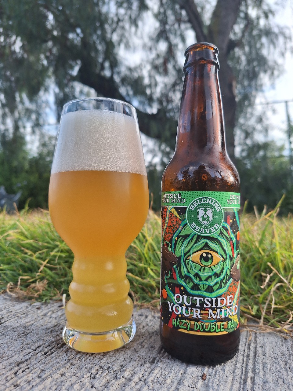 outside your mind, Belching Beaver Brewery