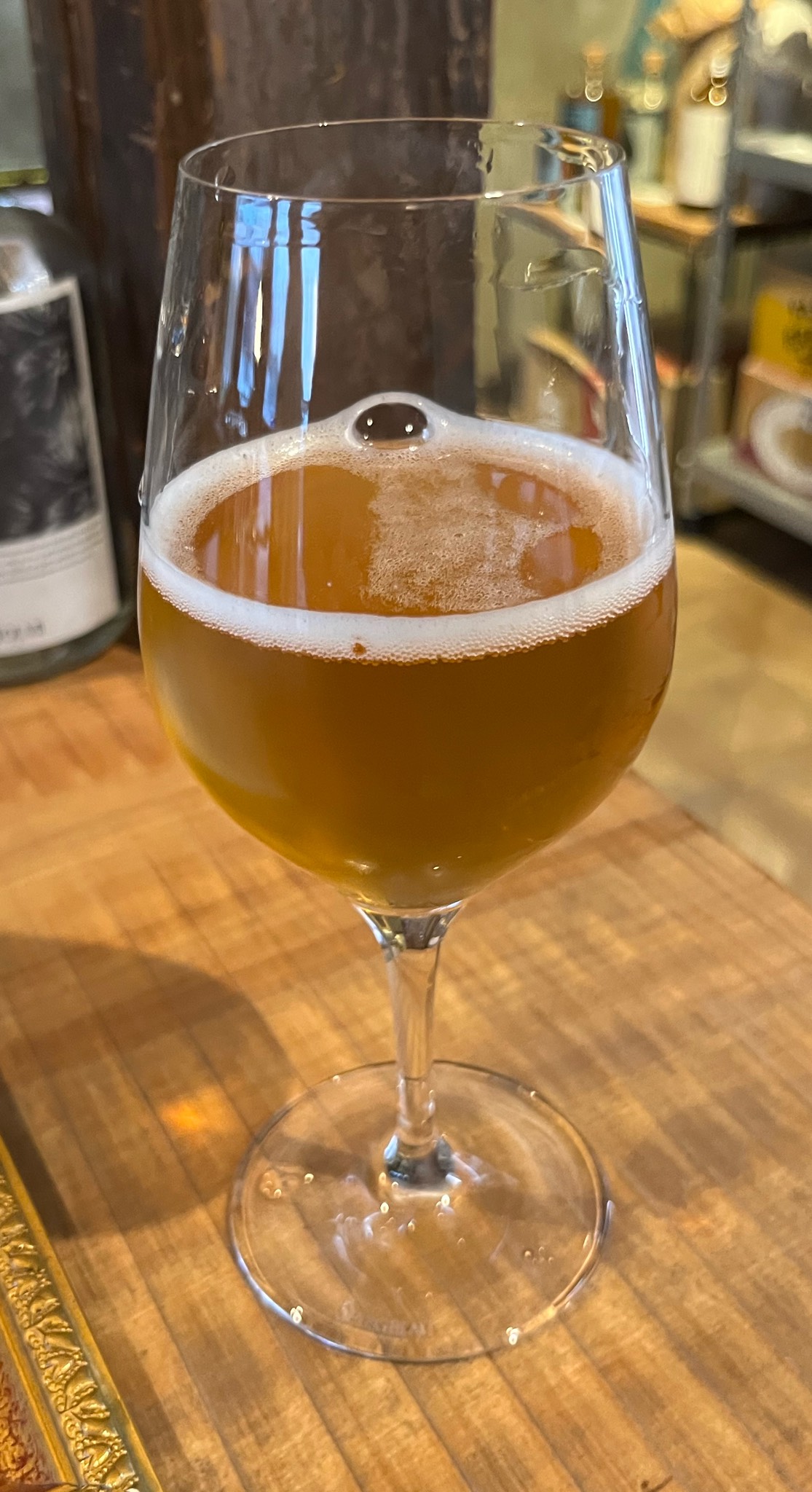Dry Hopped Foeder Saison 2023, anglo japanese brewing co.