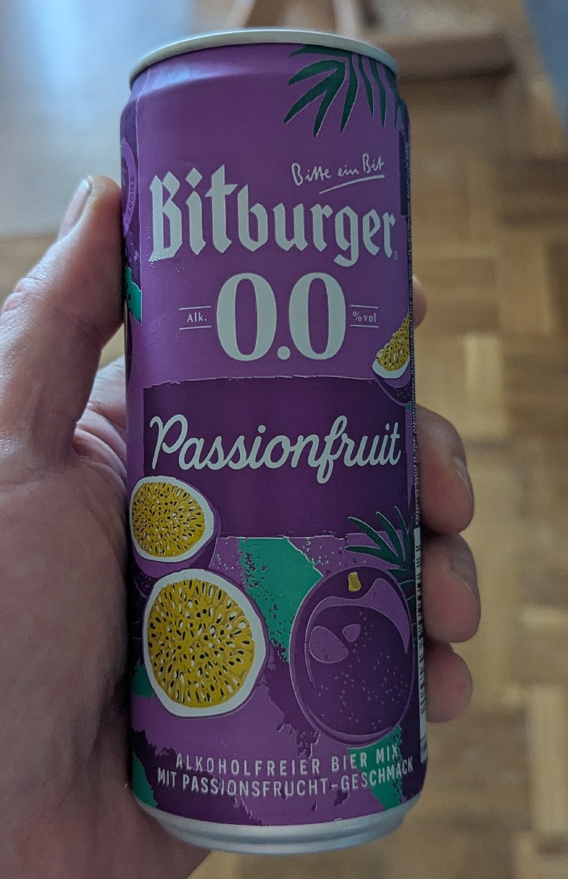 Bitburger 0,0% Passionfruit, Germany