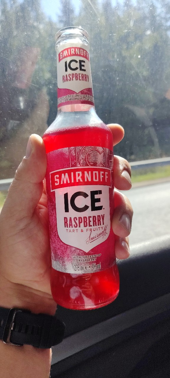 Smirnoff Ice Raspberry Tart, Smirnoff