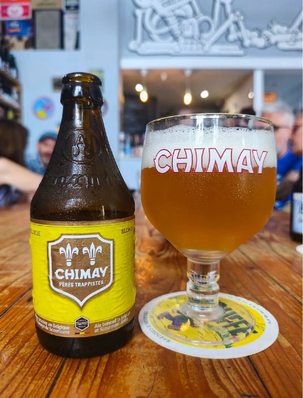 Chimay Blonde | Jaune, Belgium