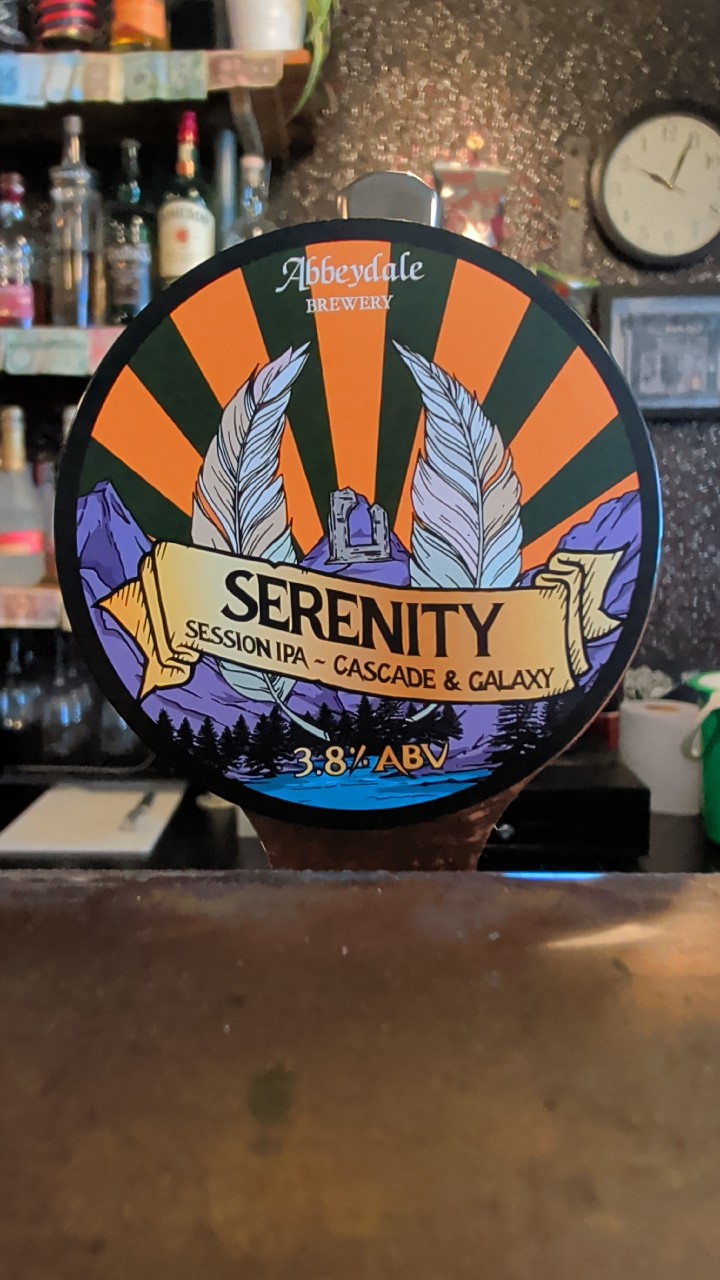 Serenity Session IPA Cascade & Galaxy, Abbeydale Brewery