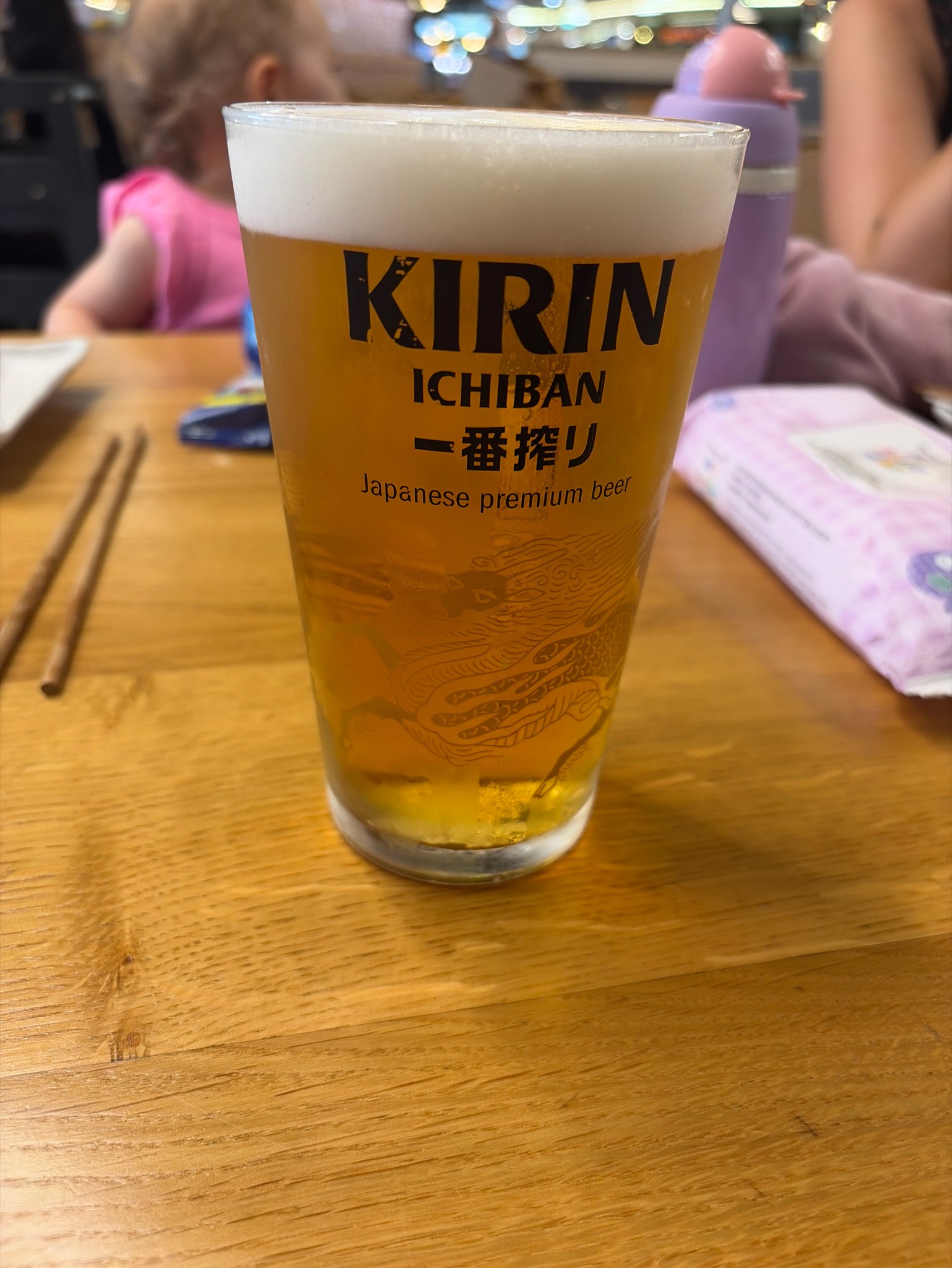 Kirin Ichiban, Japan