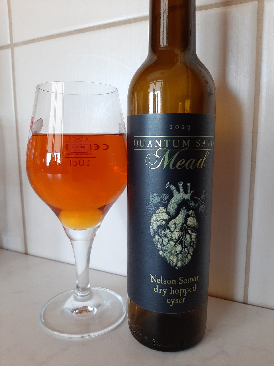 Nelson Sauvin Dry Hopped Cyser (2023), Quantum Satis Mead