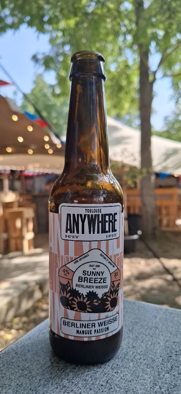 sunny breeze, Toulouse Anywhere Beer Factory