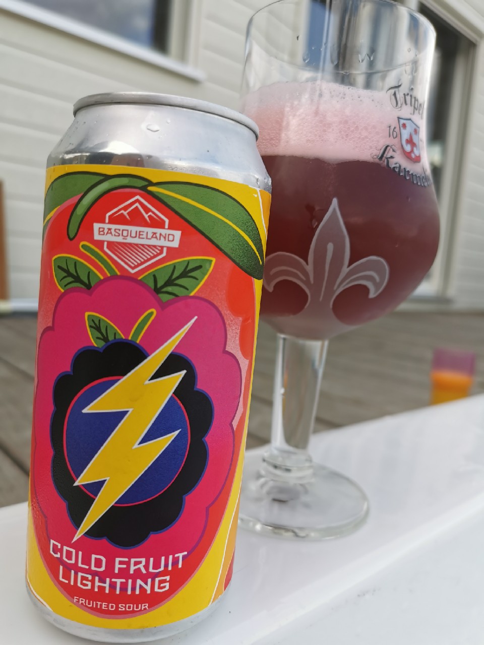 Cold fruit lighting, Basqueland Brewing