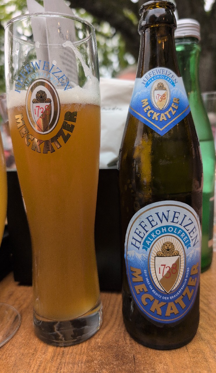 Meckatzer Hefeweizen Alkoholfrei, Meckatzer Löwenbräu