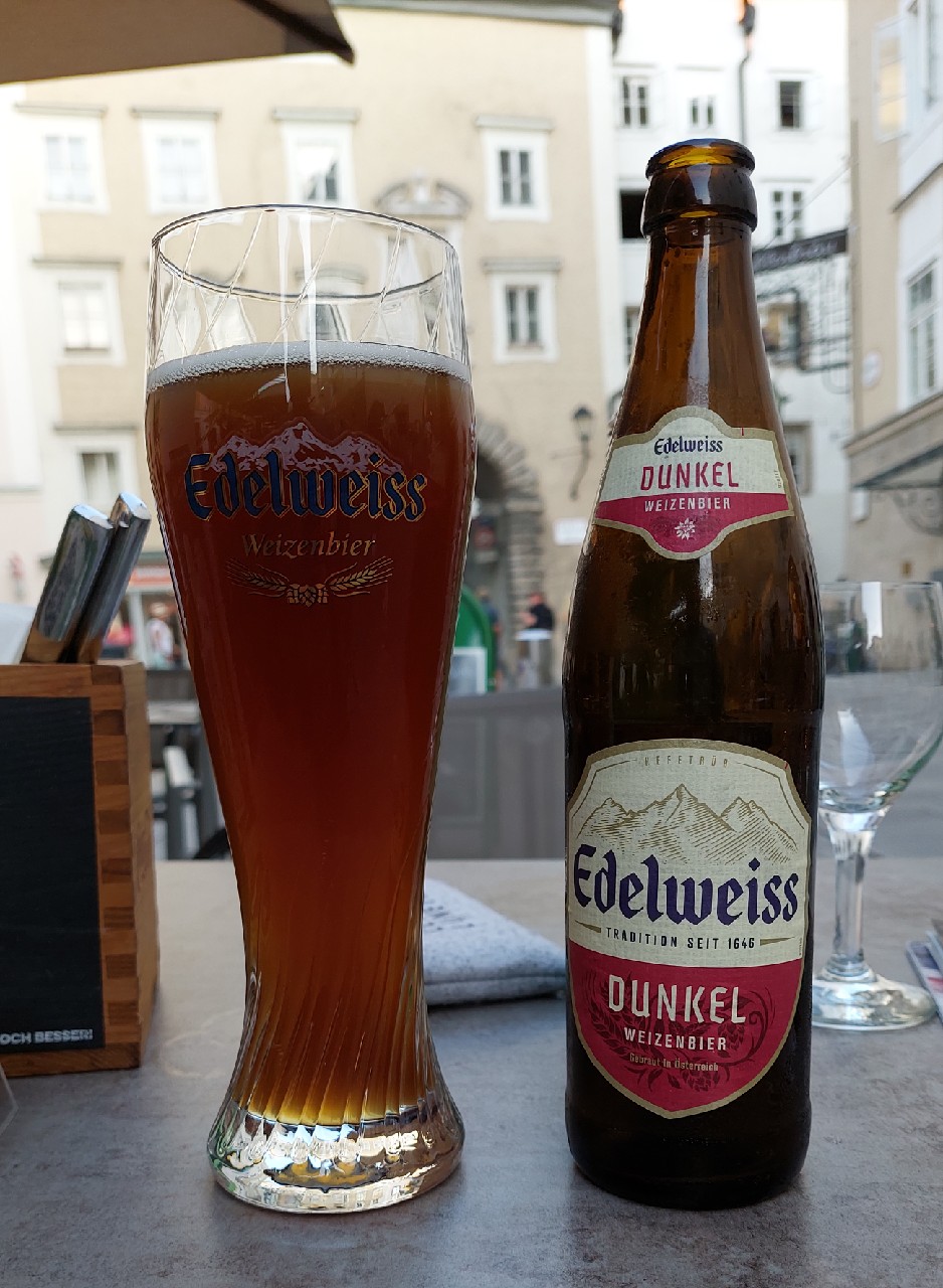 Edelweiss Weizenbier Dunkel, Brau Union Österreich (Heineken)