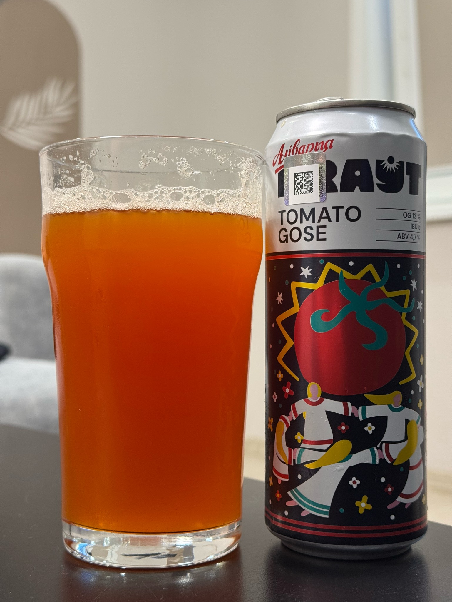 Аліыарыя Краўт Tomato Gose, Пиво Аливария