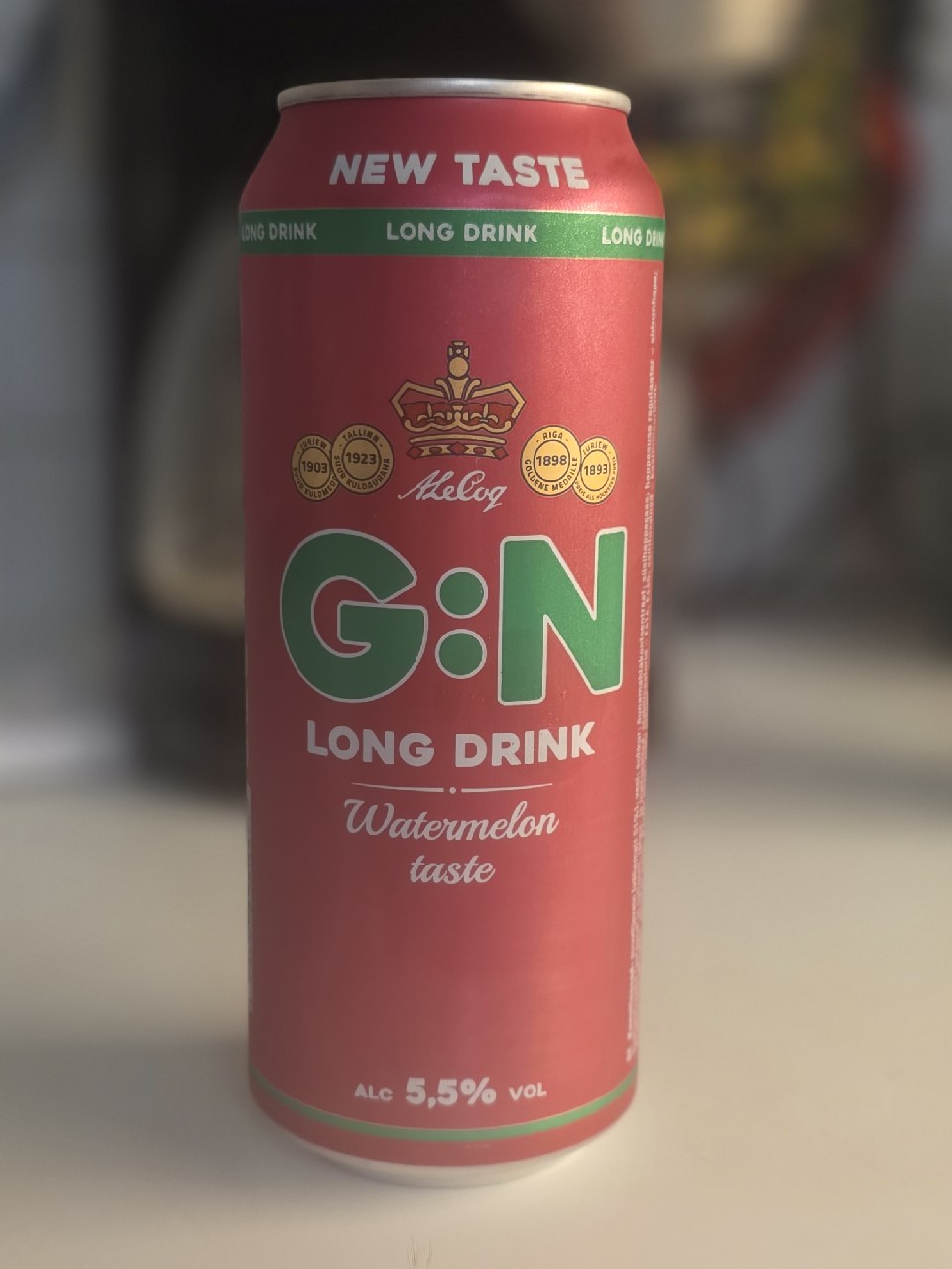 G:N Long Drink Watermelon Taste, Estonia