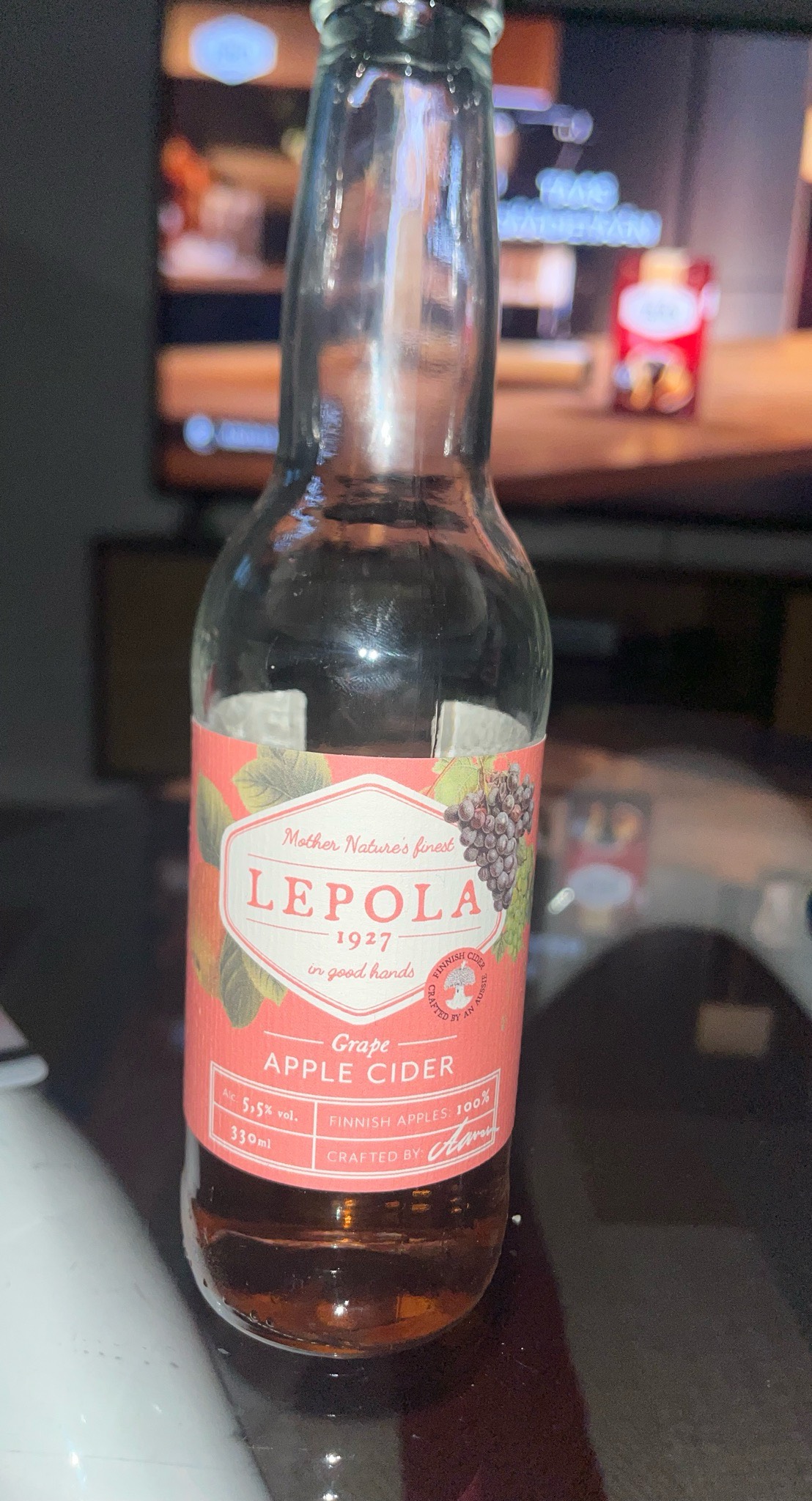 Grape apple cider, Lepola Drinks