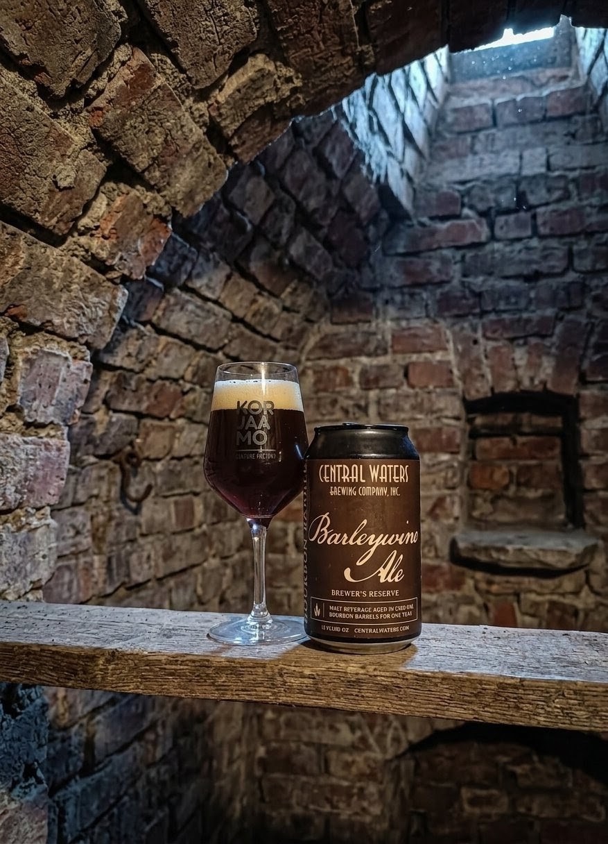 1 Year Aged Brewer's Reserve Barleywine Ale, Central Waters Brewing Company