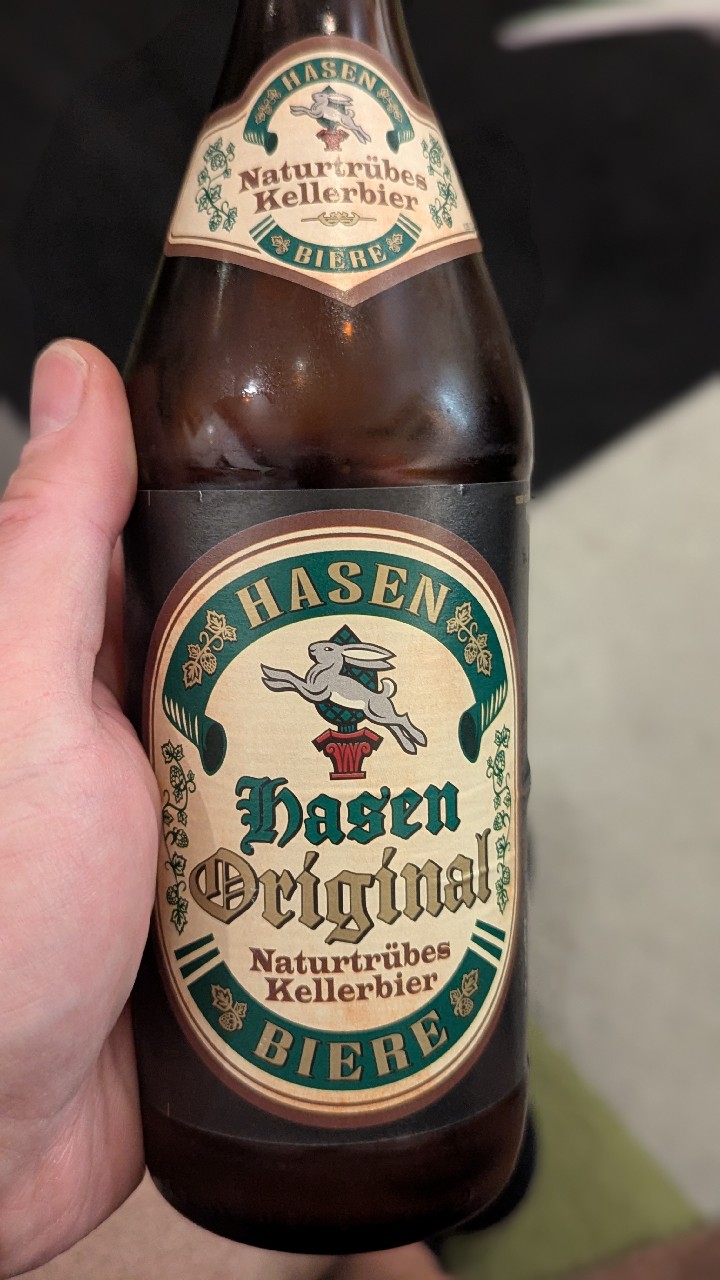 Augsburger Original Naturtrübes Kellerbier, Hasen-Bräu (Radeberger Gruppe)