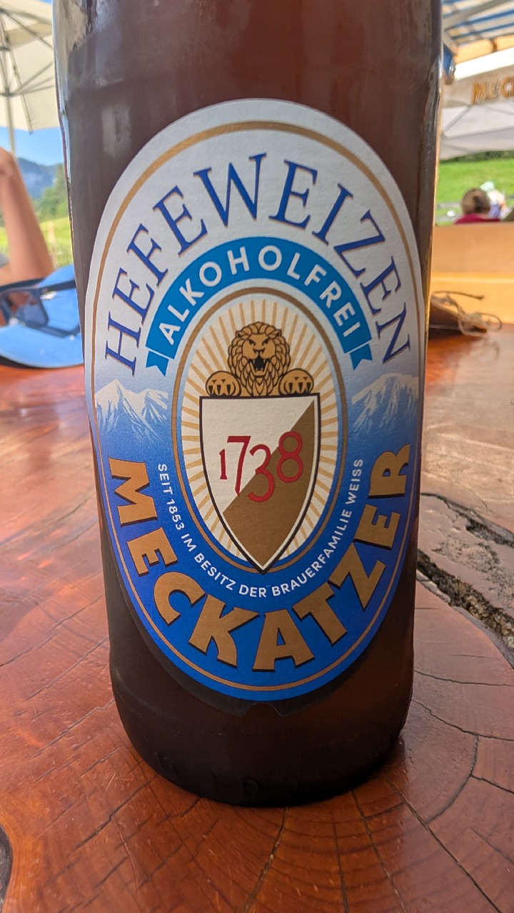 Meckatzer Hefeweizen Alkoholfrei, Meckatzer Löwenbräu