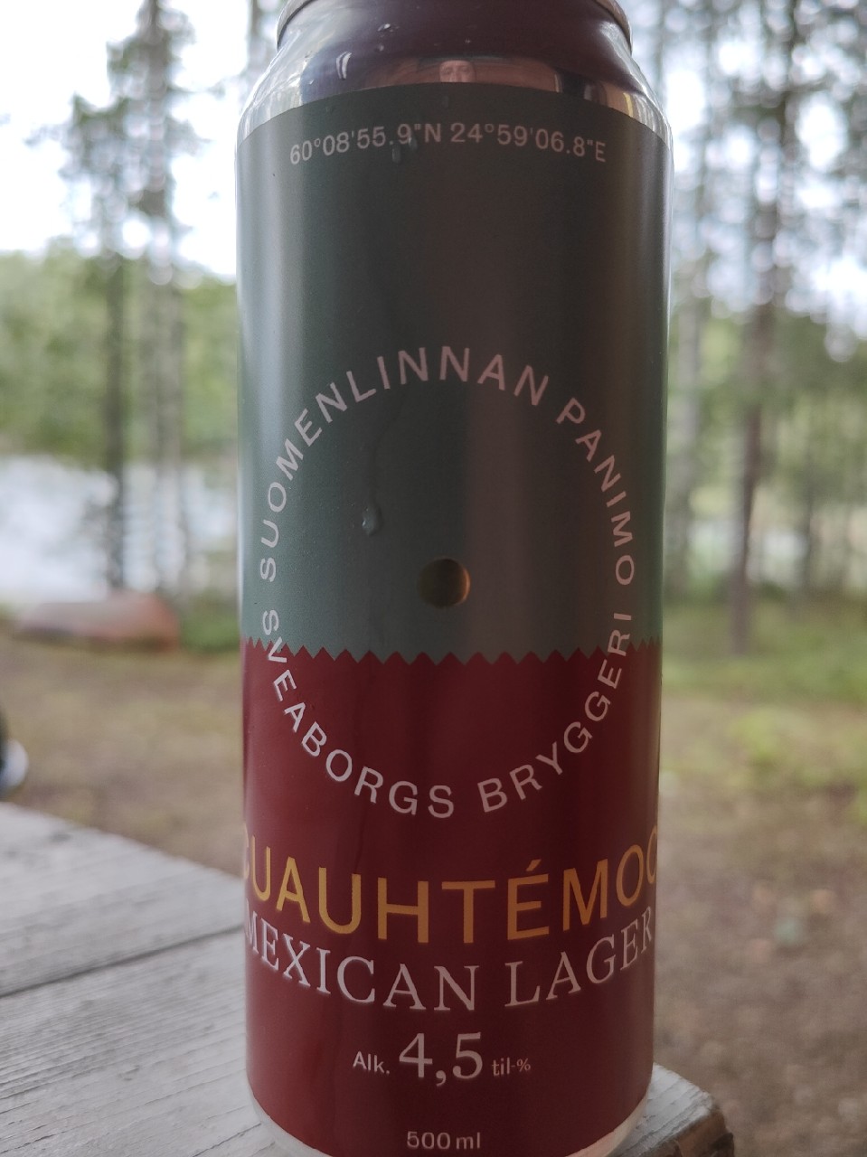 Cuauhtémoc Mexican lager, Finland