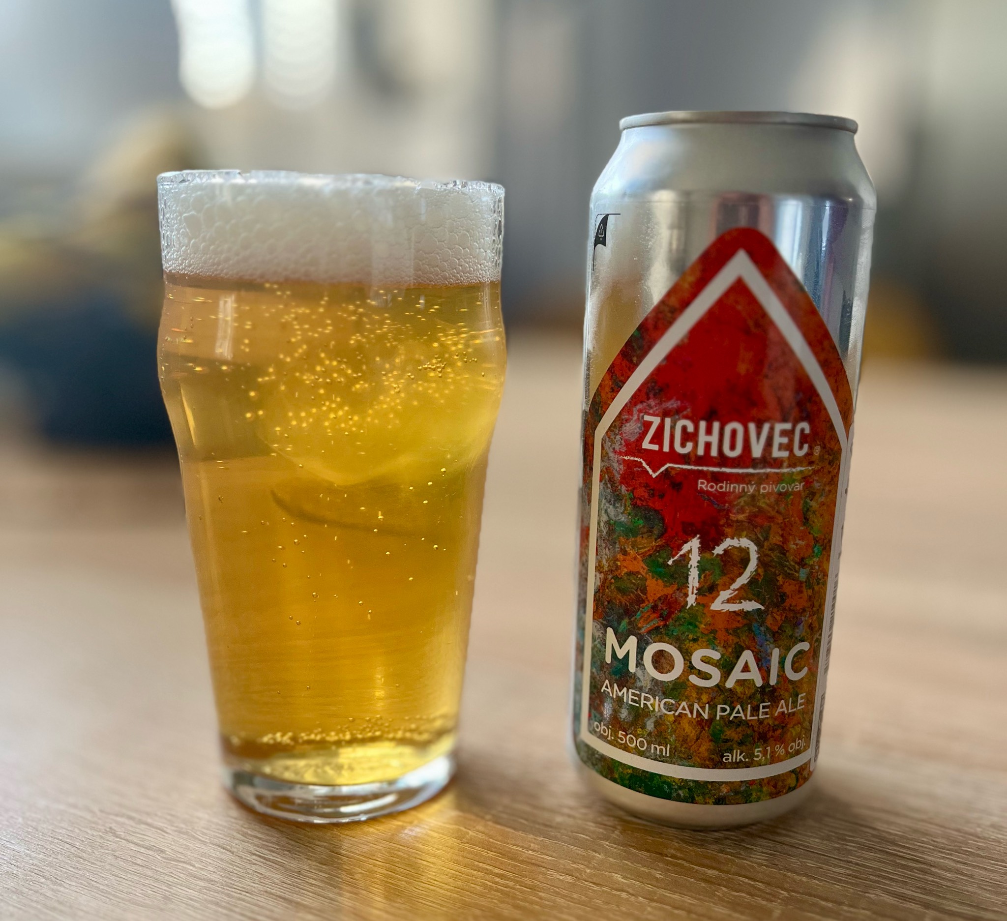 Mosaic American Pale Ale 12, Rodinný Pivovar Zichovec