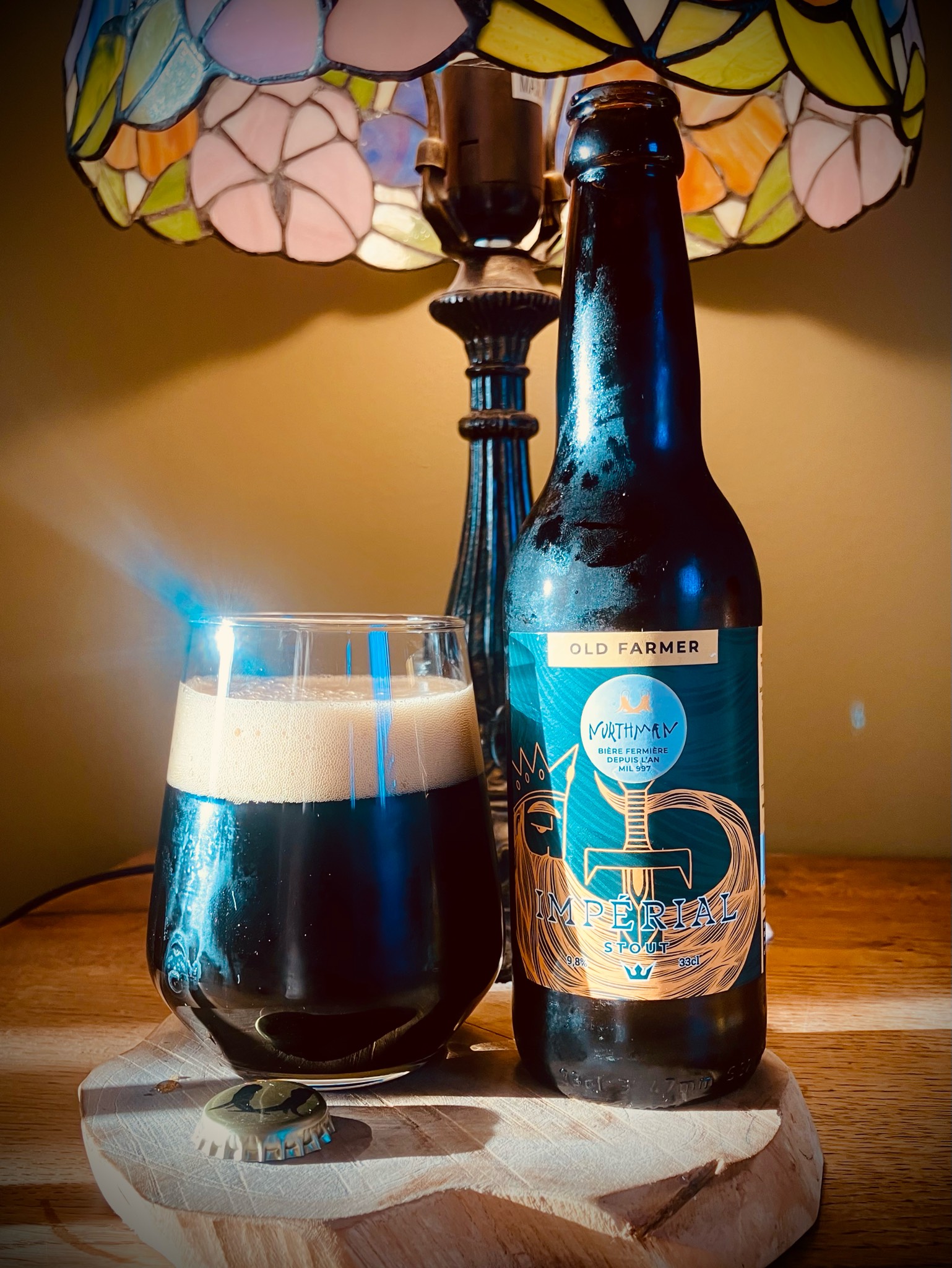 Old Farmer Imperial Stout, Ferme Brasserie Northmæn