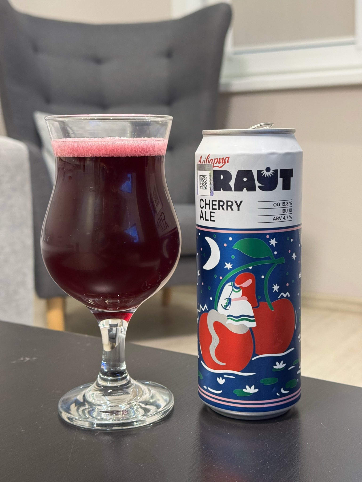 Аліварыя Краўт Cherry Ale, Пиво Аливария